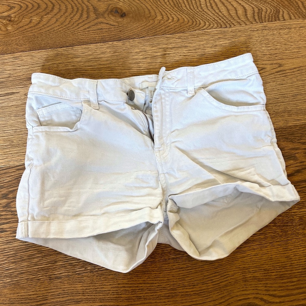 H&M White Shorts